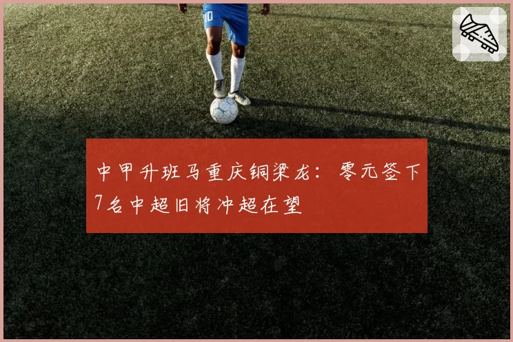 中甲升班马重庆铜梁龙:零元签下7名中超旧将冲超在望